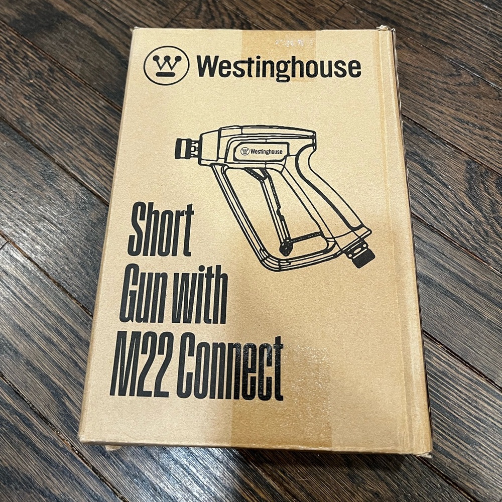 Westinghouse Pressure Washer Short Gun with M22 Connect - Brown